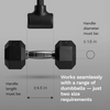 Hyperbell Bundle: Bar, Kettlebell, Pad