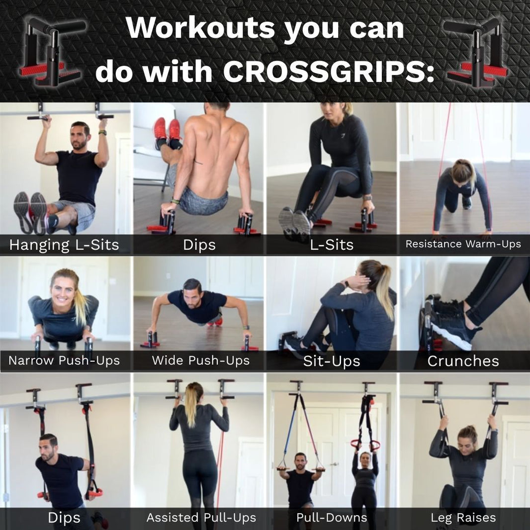 Jayflex Bar CrossGrips: Best Home Pullup Bar - Jayflex – Jayflex Fitness